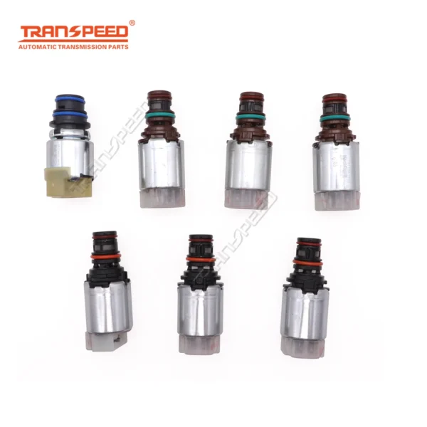 TRANSPEED 6R80 Transmission Valve Body Solenoid Kit 7PCS AL39-7G276-AF For Ford F-150 RANGER LINCOLN
