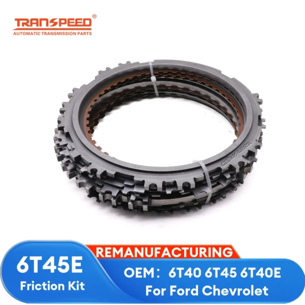 TRANSPEED 6T40 6T45 Auto Transmission Friction Plate shell Plate for Buick Chevrolet Roewe